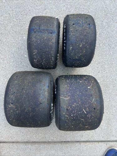 Good Used Set Of Hoosier R60B Racing Go Kart Tires 7.10/11x5 And 4.50-10x5, US $85.00, image 6