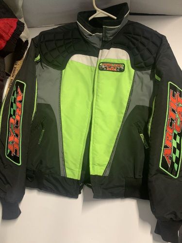 Team Arctic Cat Racing Winter Jacket Pre Owned Men’s Medium, US $75.00, image 10