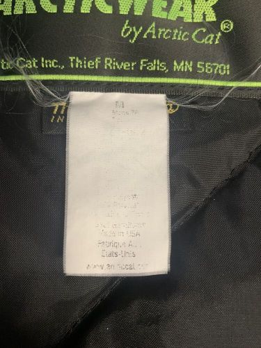 Team Arctic Cat Racing Winter Jacket Pre Owned Men’s Medium, US $75.00, image 13