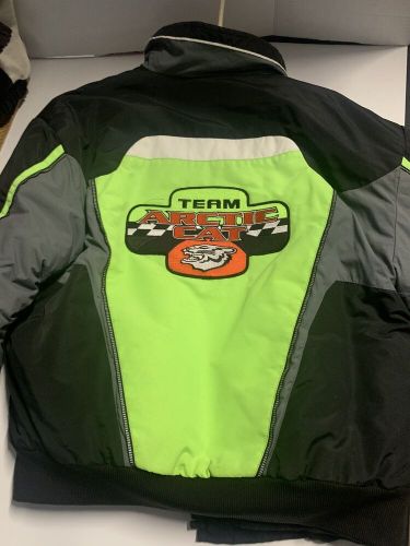 Team Arctic Cat Racing Winter Jacket Pre Owned Men’s Medium, US $75.00, image 15