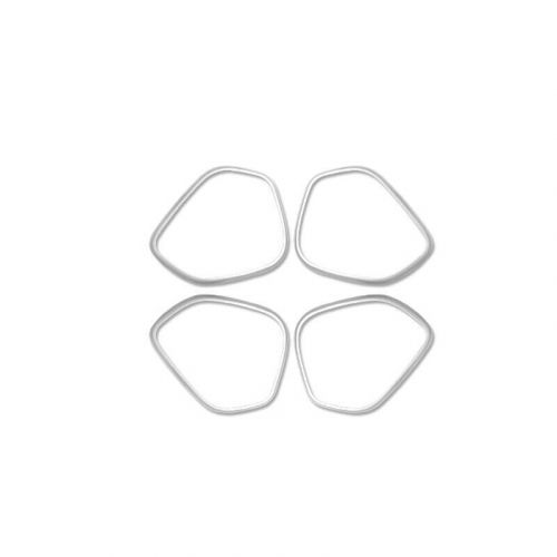 For Volvo XC60 18-23 4pc Cover Trim Titanium Inner Door Speaker Frame Silver, US $56.89, image 4