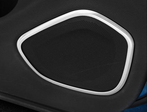 For Volvo XC60 18-23 4pc Cover Trim Titanium Inner Door Speaker Frame Silver, US $56.89, image 5