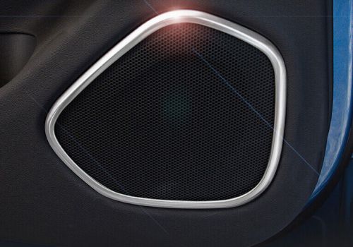 For Volvo XC60 18-23 4pc Cover Trim Titanium Inner Door Speaker Frame Silver, US $56.89, image 6