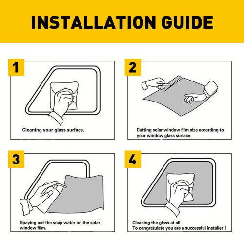 10ft Uncut Roll Window Tint Film 35% VLT 20"x 10'ft Feet Car Office Glass Silver, US $15.99, image 8