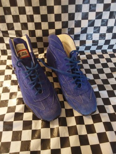 RJS RACING SFI 3.3/5 DRIVING SHOES BLUE MID TOP MENS SIZE 13 IMSA SCCA IHRA NHRA, US $119.67, image 5