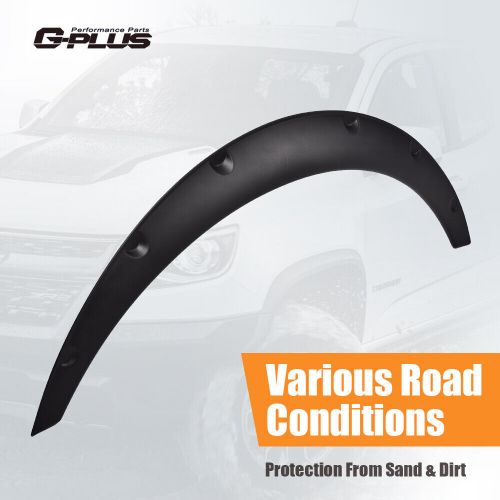 4PCS UNIVERSAL CAR TIRES FENDER FLARES OVER WIDE BODY WHEEL ARCHES FLEXIBLE, US $27.37, image 3