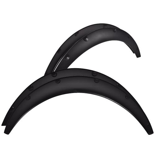 4PCS UNIVERSAL CAR TIRES FENDER FLARES OVER WIDE BODY WHEEL ARCHES FLEXIBLE, US $27.37, image 6
