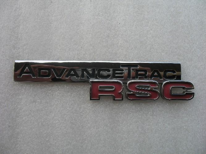 2006 ford explorer advancetrac rsc emblem logo decal badge oem 06 07 08 09 10 