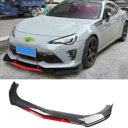 Front Bumper Lip Splitter Spoiler Strut Rods Carbon Fiber For Mini Cooper L, US $72.50, image 9