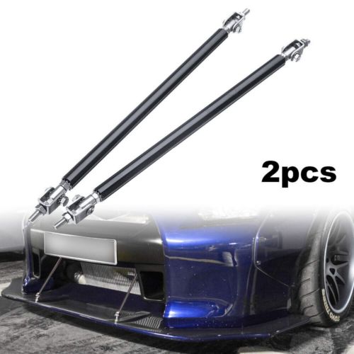 Front Bumper Lip Splitter Spoiler Strut Rods Carbon Fiber For Mini Cooper L, US $72.50, image 15