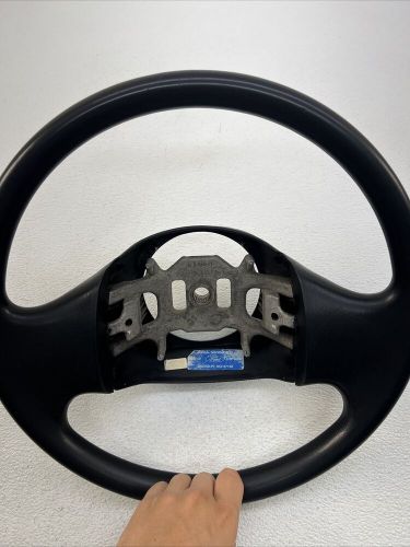 1997-2003 Ford F-150 F-250 Econoline E-150 E-250 Molded Steering Wheel OEM Black, US $69.99, image 4