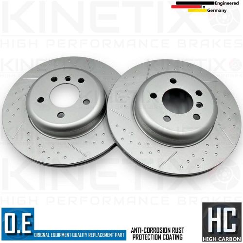FOR BMW 430d FRONT & REAR PERFORMANCE BRAKE DISCS BREMBO PADS WIRES 370mm 345mm, US $, image 6