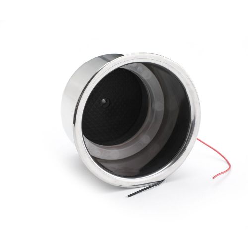 BLUE GLOWING 8 LED CUP HOLDER W/ STAINLESS RIM 3 5/8" HOLE REQUIRED- BOAT CUP SA, US $15.63, image 2