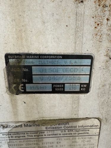 Johnson Evinrude Omc 150HP OIS 60 Degree Powerhead 150 HP, US $1,499.00, image 2