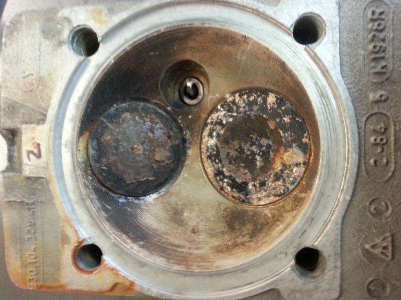 Porsche 911 carrera 3.2 cylinder head complete, good used replacement head!! #2