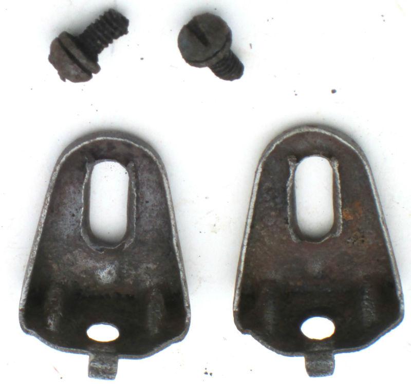 1939 chevy sedan / coupe hood prop up brackets