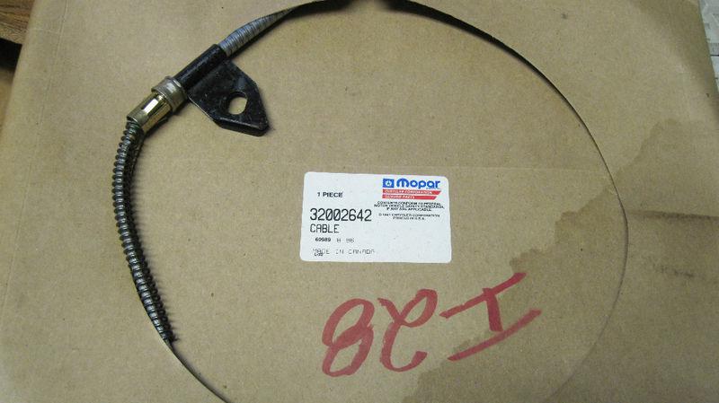 1983-87 renault hand parking brake cable,n.o.s.