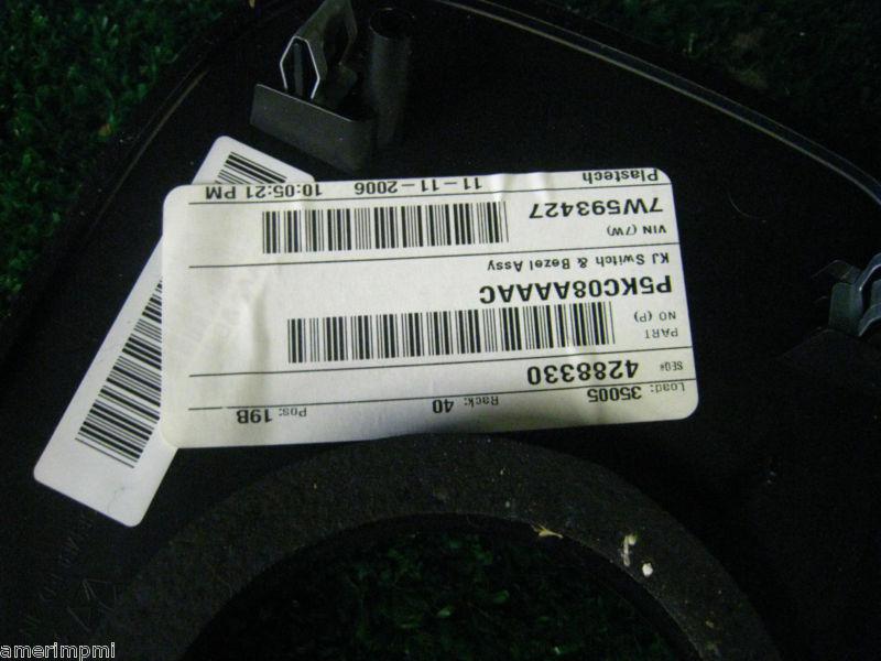 2007 JEEP Liberty CENTER CONSOLE TRIM W/ MASTER POWER WINDOW SWITCH, US $75.00, image 4