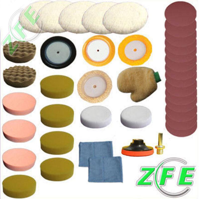 37pc 3" polishing pad/buffing pad set for car polisher  
