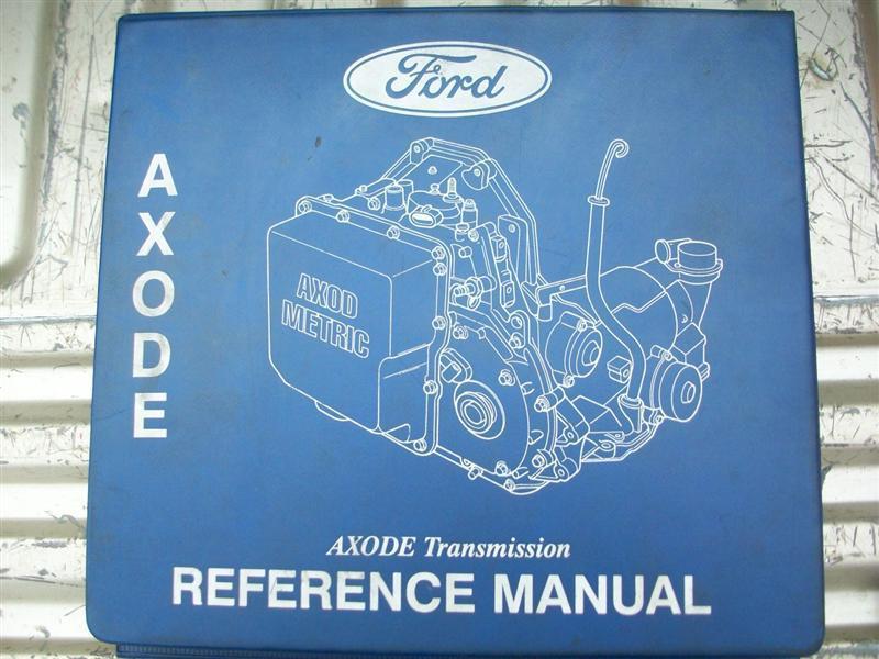 Ford taurus sable continental axode auto trans repair reference manual 1991-1992