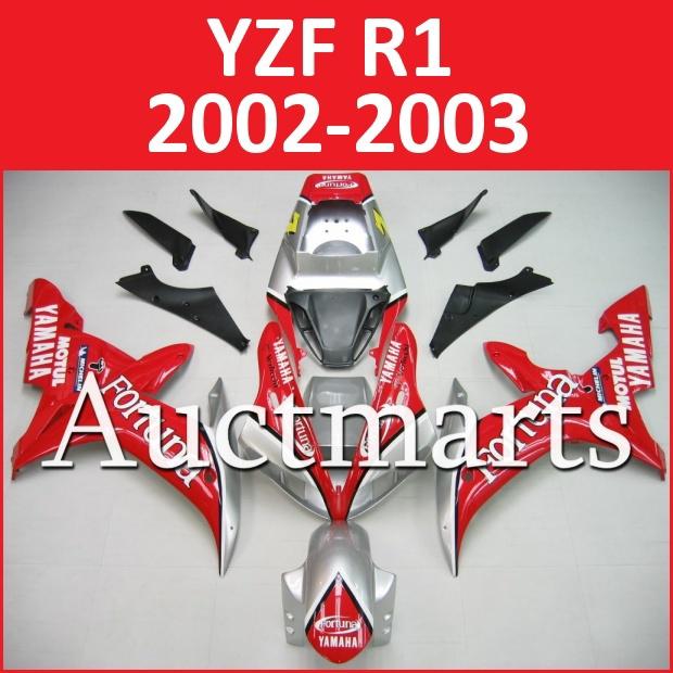 Fit yamaha yzf r1 02 03 yzfr1 2002 2003 1000 fairing kit bodywork b2 a01
