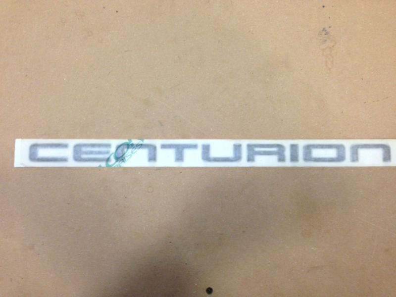 Buy Centurion Boats Drip Molded Raised Decal, Silver in Issaquah ...