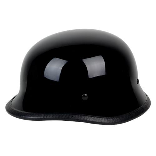 XS S or M~ Gloss Black German Style DOT Motorcycle Half Helmet Chopper Custom OG, US $0.99, image 3