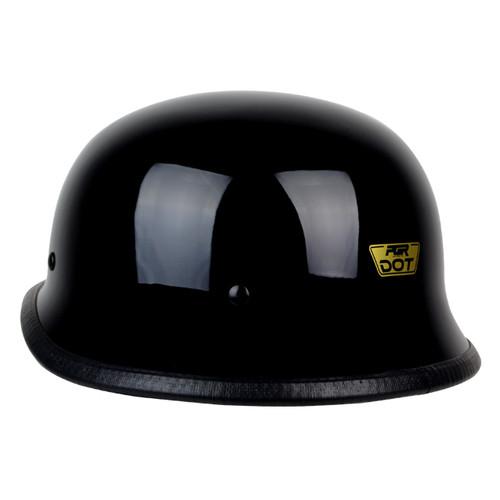 XS S or M~ Gloss Black German Style DOT Motorcycle Half Helmet Chopper Custom OG, US $0.99, image 4