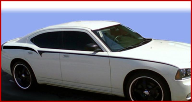 DODGE CHARGER SIDE SPEARS DECALS KIT FACTORY STRIPE 2006-2010, US $49.00, image 4