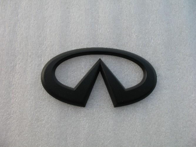 95-99 infiniti i30 flat matte black blackout blacked out emblem logo badge sign 