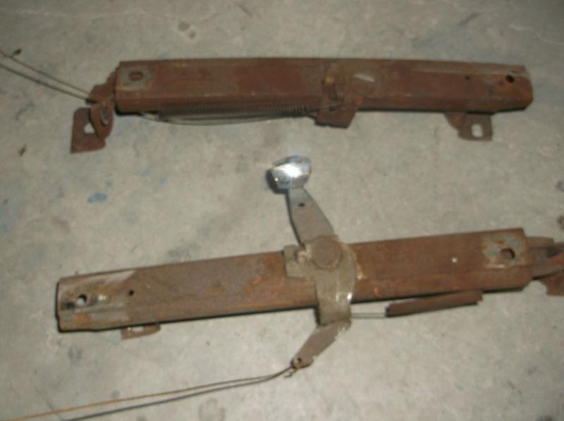  chevelle gto 442 nova bench seat tracks original ss 327 