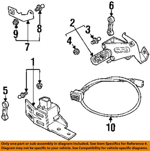 Saab oem 12783354 electrical-rear sensor