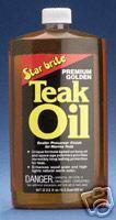 Starbrite premium golden teak  oil 32 fl. oz.