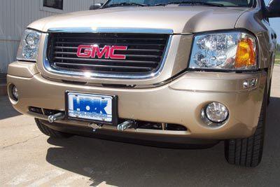 Blue ox bx1657 base plate for chevy trailerblazer 02-09