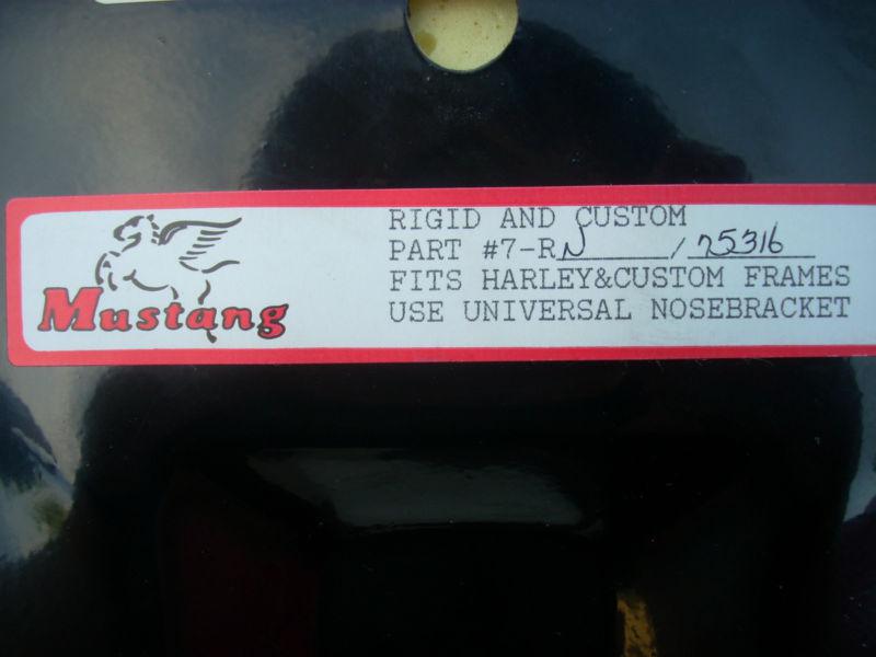MUSTANG SEAT for HARLEY DAVIDSON and CUSTOM RIGID FRAME, US $230.00, image 2