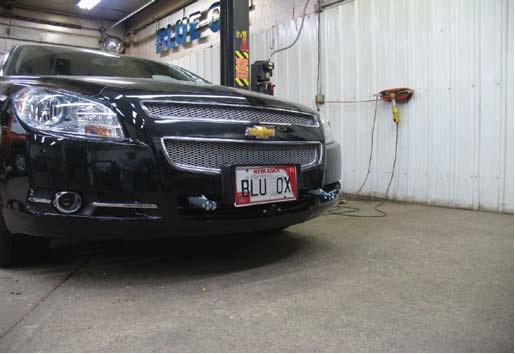 Blue ox bx1679 base plate for chevy malibu 08-12