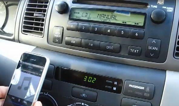 Gta car kit for toyota corolla 2005-2008 - ipod/iphone/aux adapter