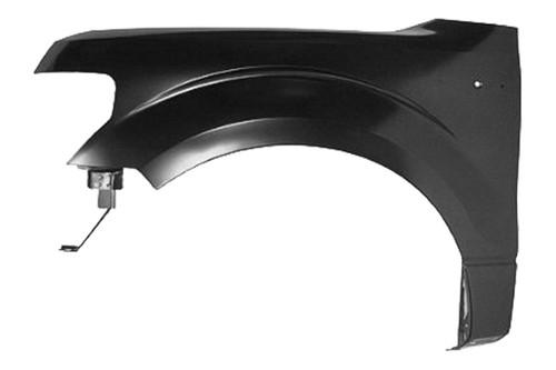 Replace fo1240272c - ford f-150 front lh fender high strength steel brand new
