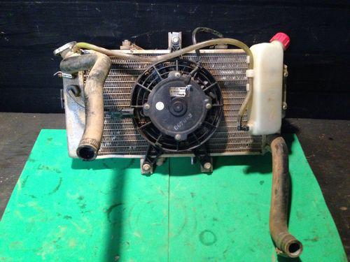 06 polaris outlaw 500 complete radiator assembly  
