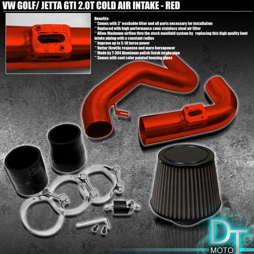 Buy STAINLESS WASHABLE CONE FILTER + COLD AIR INTAKE 0609 Gti RABBIT