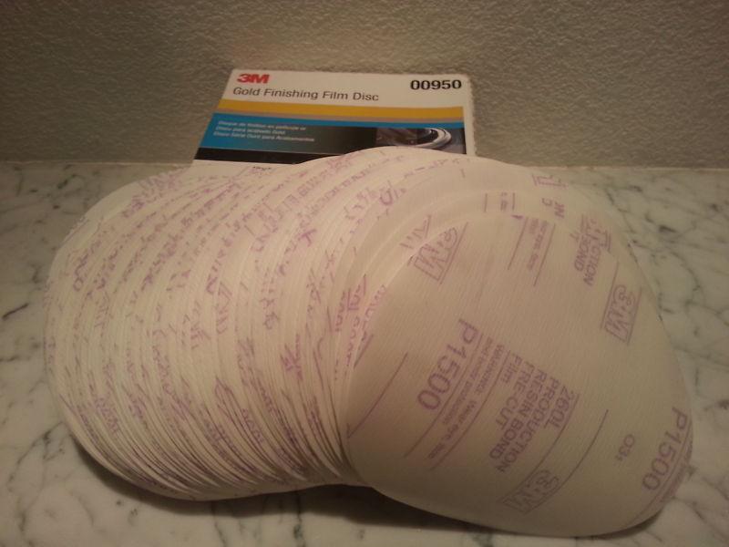 3M GOLD FINISHING FILM DISC DA SAND PAPER HOOKIT #00950 6