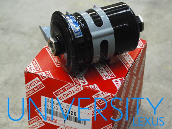New oem 1990-1994 lexus ls400 fuel filter canister replacement 2330050020