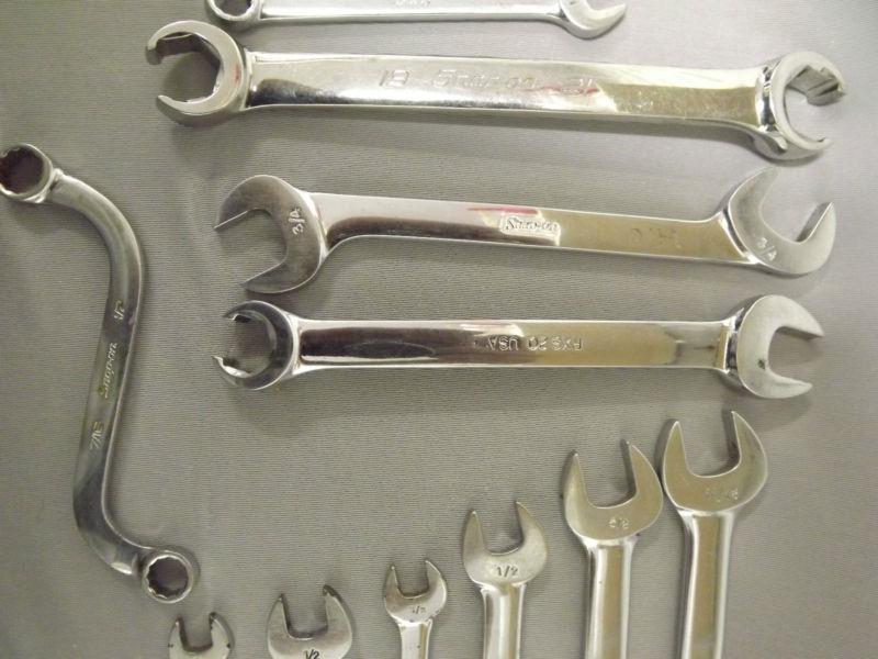 SNAP ON TOOLS 22 PIECE ASSORTED COMBINATION WRENCH SET *SHIPS FREE!*, US $239.99, image 9