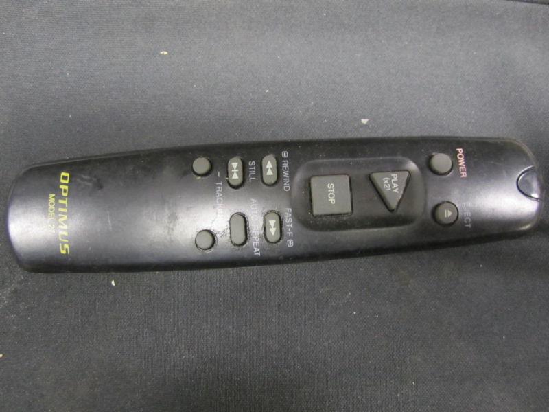 Optimus model 27   remote control