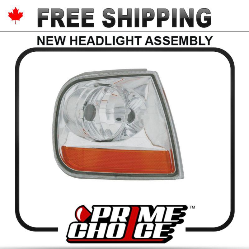 Parking/turn signal light lamp unit assembly for right hand passenger side rh