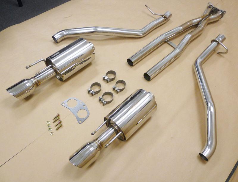 Obx sus304 2.5" od catback exhaust 2005 2006 05 06 pontiac gto 6.0l 