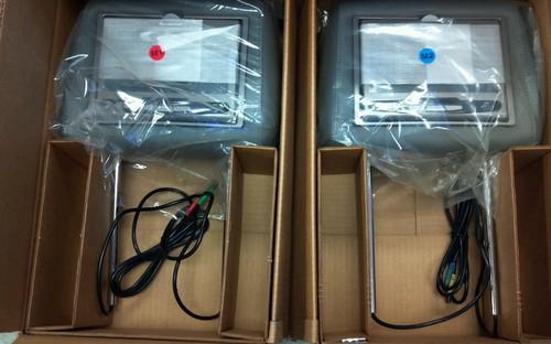 Dvd headrest system 2008-09 durango/aspen