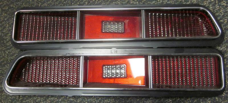 69 camaro standard tail light lenses