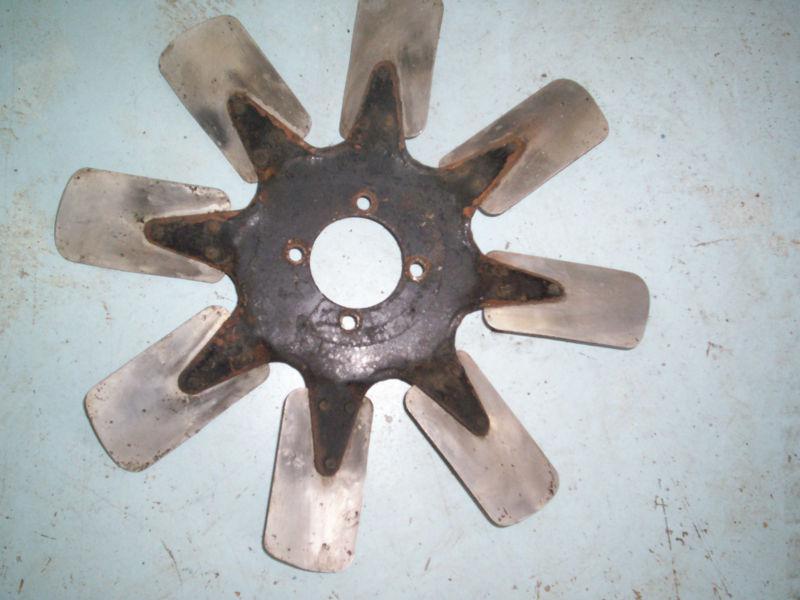 Jaguar xk120, 140, 150 radiator fan with pully