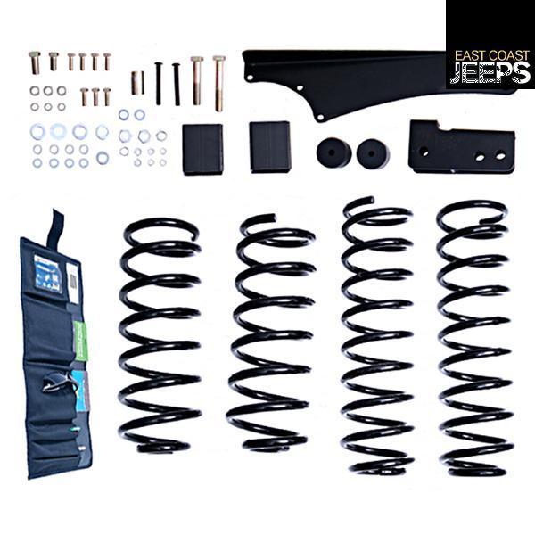 18401.50 rugged ridge 2.5 inch lift kit without shocks, 07-12 jeep jk wranglers,